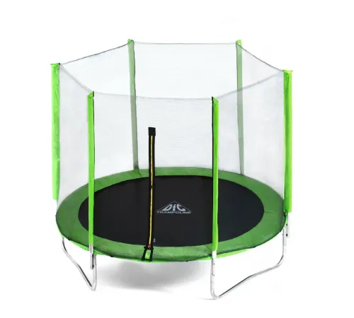 Батут DFC Trampoline Fitness с сеткой 6ft